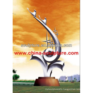 2016 New Modern Chinese Custom Stainless Steel Sculpture China Supplier